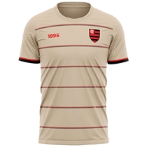 Camisa De Futebol Flamengo Braziline Troféu Bege M (MP)