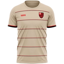 Camisa De Futebol Flamengo Braziline Troféu Bege G (MP)