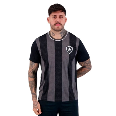 Camisa De Futebol Botafogo Braziline Romper Preto M (MP)