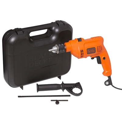 Furadeira Black+decker De Impacto 1/2 13mm VVR 560w 127v Laranja