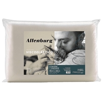 Travesseiro Altenburg Viscoelástico Cervical 48x68cm Marfim (MP)