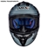 Capacete ASX Draken Striker Fosco Preto Grafite Vermelho 60 (MP)