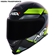 Capacete ASX Eagle Fast Fosco Preto Amarelo Cinza 60 (MP)