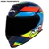 Capacete ASX Eagle Fast Fosco Azul Vermelho Azul 58 (MP)