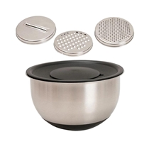 Bowl Inox Wincy 22cm Com Ralador 3 Lâminas Inox (MP)