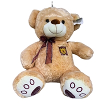 Pelúcia Fizzy Urso Sentado Com Laço Creme 65cm FC2626 (MP)