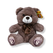 Pelúcia Fizzy Urso Sentado Marrom 34cm FE7230 (MP)