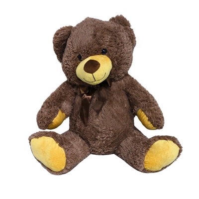 Pelúcia Fizzy Urso Sentado Marrom 50cm F-1703 (MP)