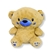 Pelúcia Fizzy Urso Sentado Creme Com Azul FE7331 (MP)