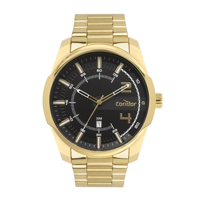 Relógio Condor Masculino Dourado CO2115MWZ/4D