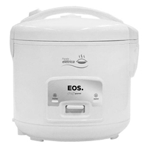 Panela Elétrica EOS De Arroz 5 Xícaras Com Tampa De Vidro Clear Glass EPA05BI 110V Branco (MP)