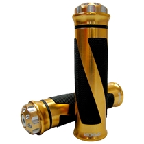 Manopla Spencer Para Moto Esportiva Espiral Dourado Claro (MP)