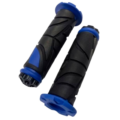 Manopla KGA Emborrachada Para Moto 810 Azul (MP)