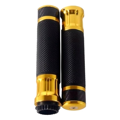 Manopla Spencer Para Moto Esportiva Urano Dourado Claro (MP)