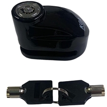 Trava de Disco KGA Moto Antifurto Universal Preto (MP)