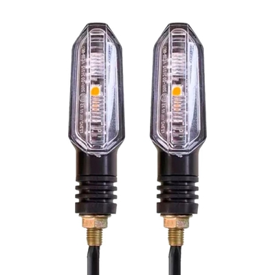 Pisca de LED Spencer CB 250F Twister 16/24 com Rosca Universal 13.5V 3.4W Lente Cristal (MP)