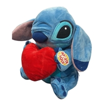 Pelúcia Multikids Stitch Coração 30cm Com Luz E Som BR1513 (MP)