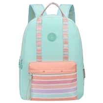 Mochila Diplomata Marshmallow Stripes Mint 64477 (MP)