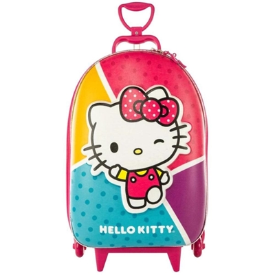 Mochila De Rodinha Maxtoy Hello Kitty (MP)