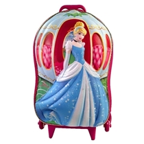 Mochila De Rodinha Maxtoy Cinderela Carruagem 3855HM24 (MP)