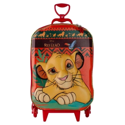 Mochila De Rodinha Maxtoy Rei Leão 3856AM24 (MP)