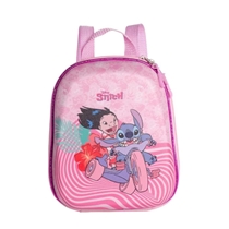 Mochila Maxtoy Stitch Rosa Tamanho P 3857BX24 (MP)