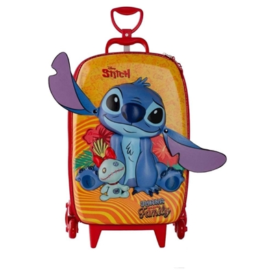 Mochila De Rodinha Maxtoy Stitch Tropical 3857CM24 (MP)