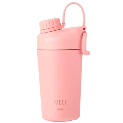 Copo Térmico Pacco Shaker 600ml Rose (MP)