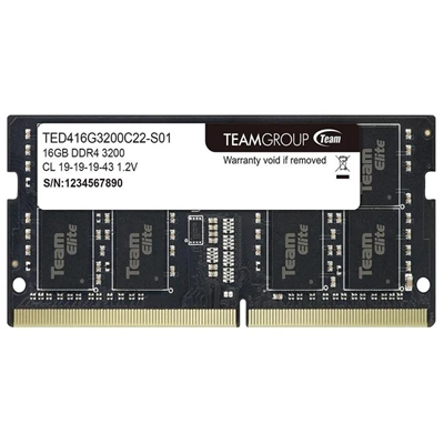 Memória RAM Teamgroup Para Notebook 16GB DDR4 3200MHz Elite (MP)