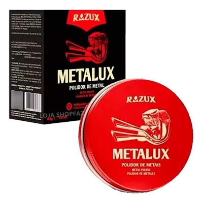 Metalux Polidor Para Metais E Cromados Razux 100g (MP)