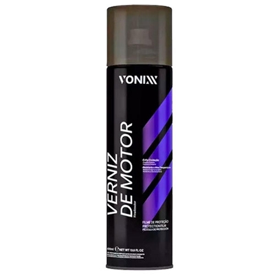 Verniz De Motor Automotivo Spray Brilho Intenso Vonixx 400ml (MP)