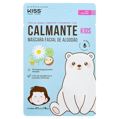 Máscara Facial Kiss Para Crianças Calmante (MP)