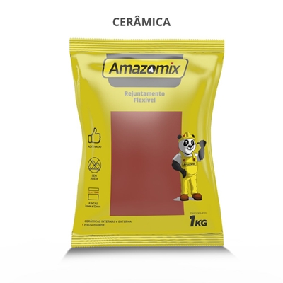 Rejunte Flexível Amazomix Ar II 1Kg Cerâmica (MP)