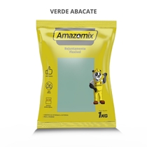 Rejunte Flexível Amazomix Ar II 1Kg Verde Abacate (MP)