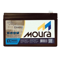 Bateria Moura Para Alarme VRLA 12V 4AH 12MVA (MP)