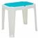 Mesa Infantil Com Compartimento Tramontina Versa 92340/017 Em Polipropileno Azul E Branco