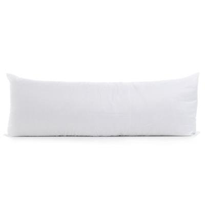 Travesseiro De Corpo Pelmex Flocos 30x130cm Branco