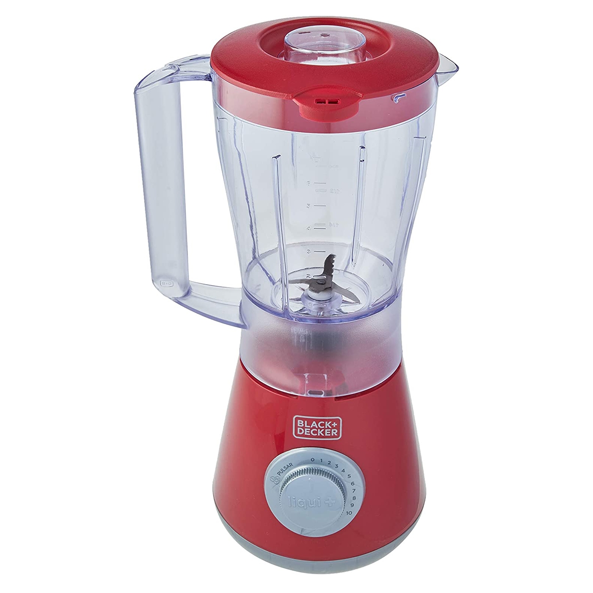 Liquidificador Black Decker 550W 1 5 Litros 10 Velocidades Vermelho L10BR