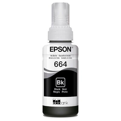 Refil de Tinta Epson 664 70ml Preto