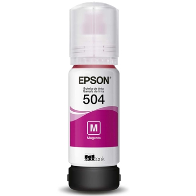 Refil de Tinta Epson 504 70ml Magenta