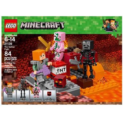 LEGO Minecraft - Grande Esqueleto com o Cubo Magma