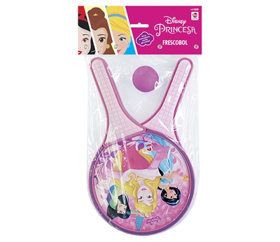 Conjunto para Frescobol 3 Peças Princesas Lider 2405 Plástico