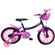 Bicicleta Infantil Monark Kids Aro 16 Aço Carbono Violeta e Rosa