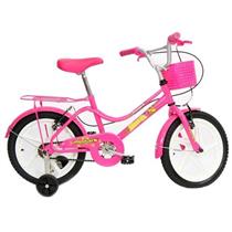 Bicicleta Monark Brisa Infantil Aro 16 Aço Carbono Rosa
