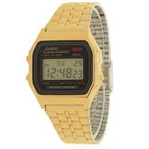Relógio Casio Feminino Digital Pulseira De Aço Dourado A159WGEA1DF