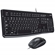 Kit Teclado e Mouse Logitech MK120 Com Fio Preto