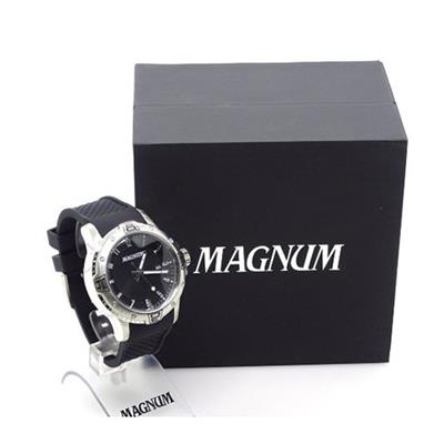 Relógio Masculino Magnum Prata Original Garantia 2 Anos Top