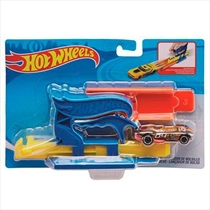 Lançador Pista Carrinho Tipo Hot Wheels Com Carrinho Fire