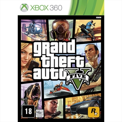Game Xbox 360 GTA V