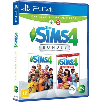 Jogo PS4 The Sims 4 Cães e Gatos